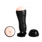 Мастурбатор-вагина Flora с присоской в основании - Baile - в Сочи купить с доставкой