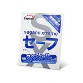 Презерватив Sagami Xtreme Ultrasafe с двойным количеством смазки - 1 шт. - Sagami - купить с доставкой в Сочи