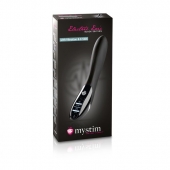 Черный вибратор с миостимуляцией Mystim Electric Eric Black Edition - 27 см. - MyStim - купить с доставкой в Сочи