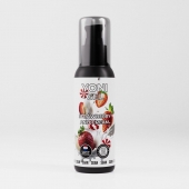 Лубрикант для орального секса SGAN со вкусом клубники со сливками - 100 мл. - SGAN - купить с доставкой в Сочи