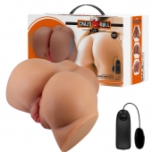 Карамельный мастурбатор-полуторс Emilia с вибрацией - Baile - в Сочи купить с доставкой