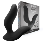 Черный вибромассажер простаты 3,5’’ Curve P-spot Massager - 12 см. - Erokay - в Сочи купить с доставкой