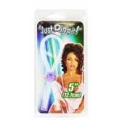 Прозрачное лассо с фиолетовой бусиной SILICONE COCK RING WITH BEAD LAVENDER - NMC - в Сочи купить с доставкой