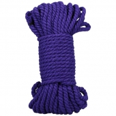 Фиолетовая верёвка для связывания и фиксации Bind Tie - 15,24 м. - Doc Johnson - купить с доставкой в Сочи