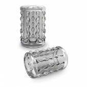 Прозрачная насадка с бороздками STAY HARD COCK SLEEVE 04 CLEAR - Blush Novelties - в Сочи купить с доставкой