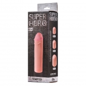 Фаллоудлинитель SUPER HERO Tempter - 16 см. - Lola Games - в Сочи купить с доставкой