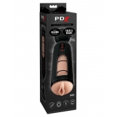 Мастурбатор-вагина с вибрацией Vibrating Mega Milker - Pipedream - в Сочи купить с доставкой