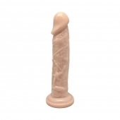 Телесный фаллоимитатор Booom - 19,3 см. - Adrien Lastic