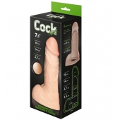 Телесный фаллоудлинитель с мошонкой Cock Next - 19 см. - LOVETOY (А-Полимер) - в Сочи купить с доставкой
