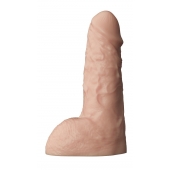 Телесный фаллоудлинитель с мошонкой Cock Next - 19 см. - LOVETOY (А-Полимер) - в Сочи купить с доставкой