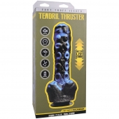 Черно-синяя мини-машина на присоске Tendril Thruster - 21,6 см. - Doc Johnson - купить с доставкой в Сочи
