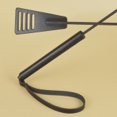 Черный кожаный стек «Сириус» - 60 см. - Sitabella - купить с доставкой в Сочи