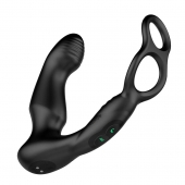 Черный двухмоторный массажер простаты Nexus Simul8 Wave Edition - Nexus Range - в Сочи купить с доставкой