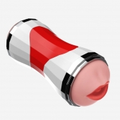 Двусторонний мастурбатор в колбе Power Grip Cup - вагина и ротик - Boys of Toys - в Сочи купить с доставкой