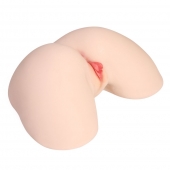 Мастурбатор-полуторс с двойным слоем материала Jenny Onahole Real Hips - KOKOS - в Сочи купить с доставкой