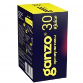Ароматизированные презервативы Ganzo Juice - 30 шт. - Ganzo - купить с доставкой в Сочи