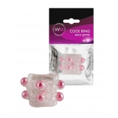 Прозрачная насадка на пенис с цветными шариками - Erowoman-Eroman - в Сочи купить с доставкой