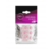 Прозрачная сквозная насадка на пенис с цветными шариками - Erowoman-Eroman - в Сочи купить с доставкой