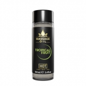 Массажное масло c ароматом тропических фруктов Massage Oil - 100 мл. - HOT - купить с доставкой в Сочи