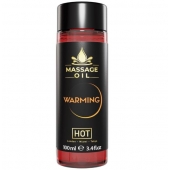 Массажное масло с согревающим эффектом Massage Oil Warming - 100 мл. - HOT - купить с доставкой в Сочи