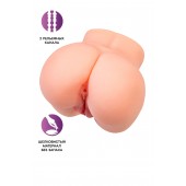 Реалистичный мастурбатор в форме попки с двумя любовными входами - No Name - в Сочи купить с доставкой
