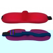 Красная глухая маска на резинке - Sitabella - купить с доставкой в Сочи