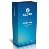 Презервативы OKOTO Mega Mix - 18 шт. - Sitabella - купить с доставкой в Сочи