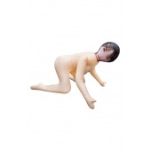 Телесная надувная секс-кукла в позиции догги-стайл - NMC - в Сочи купить с доставкой