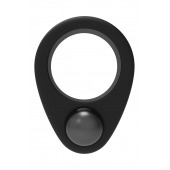 Черное эрекционное кольцо Cockring Single Weight - Dream Toys - в Сочи купить с доставкой