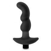 Черный вибромассажер простаты Prostate Massager 03 - 15,2 см. - Blush Novelties - в Сочи купить с доставкой