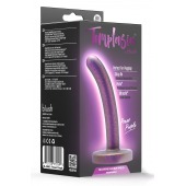 Фиолетовая насадка с гладкой поверхностью Surrender 4.75 Inch Beginner Pegging Dildo - 12 см. - Blush Novelties - купить с доставкой в Сочи