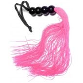 Розовая силиконовая плеть - 35,5 см. - Boys of Toys - купить с доставкой в Сочи