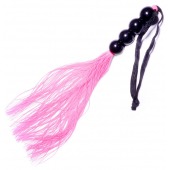 Розовая силиконовая плеть - 35,5 см. - Boys of Toys - купить с доставкой в Сочи