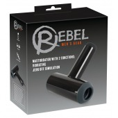 Черный мастурбатор с удобной ручкой Masturbator with 2 Functions - Orion - в Сочи купить с доставкой