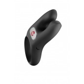 Черное эрекционное виброкольцо Nos - Fun Factory - в Сочи купить с доставкой