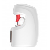 Белый мастурбатор с язычком и возвратно-поступательными движениями - Secwell - в Сочи купить с доставкой