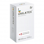Разноцветные ароматизированные презервативы Unilatex Multifruit  - 12 шт. + 3 шт. в подарок - Unilatex - купить с доставкой в Сочи