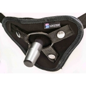 Вибрострапон с двумя насадками UniStrap - 18 и 18 см. - LOVETOY (А-Полимер) - купить с доставкой в Сочи