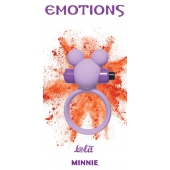Сиреневое эрекционное виброколечко Emotions Minnie - Lola Games - в Сочи купить с доставкой