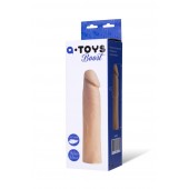 Реалистичная насадка с ярко выраженной головкой - 16,5 см. - A-toys - в Сочи купить с доставкой