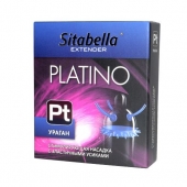 Стимулирующая насадка с усиками и шипиками Platino  Ураган - Sitabella - купить с доставкой в Сочи
