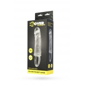 Прозрачная насадка с петлёй для фиксации - 14 см. - ToyFa - в Сочи купить с доставкой