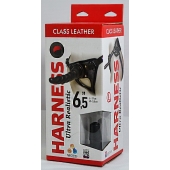 Насадка-фаллоимитатор на кожаных трусиках Harness Ultra Realistic 6,5  - 18,5 см. - LOVETOY (А-Полимер) - купить с доставкой в Сочи