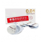Супер тонкие презервативы Sagami Original 0.01 - 5 шт. - Sagami - купить с доставкой в Сочи