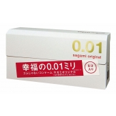 Супер тонкие презервативы Sagami Original 0.01 - 5 шт. - Sagami - купить с доставкой в Сочи