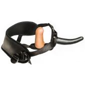 Женский страпон с вагинальной пробкой Woman Strap - 12 см. - LOVETOY (А-Полимер) - купить с доставкой в Сочи