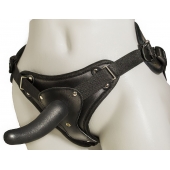 Женский страпон с вагинальной пробкой Woman Strap - 12 см. - LOVETOY (А-Полимер) - купить с доставкой в Сочи