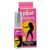 Возбуждающий женский спрей pjur MYSPRAY - 20 мл. - Pjur - купить с доставкой в Сочи