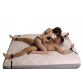 Бондаж для фиксации на кровати Frisky Bedroom Restraint Kit - XR Brands - купить с доставкой в Сочи