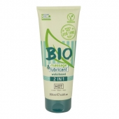 Массажный гель-лубрикант Bio 2-in-1 - 200 мл. - HOT - купить с доставкой в Сочи